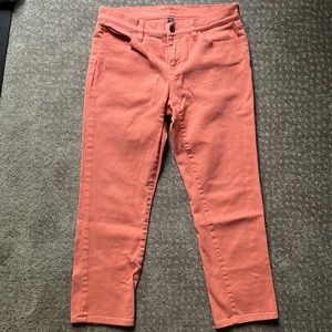 Lauren by Ralph Lauren Jeans Co. Salmon Cropped Capri Jeans Pants 4